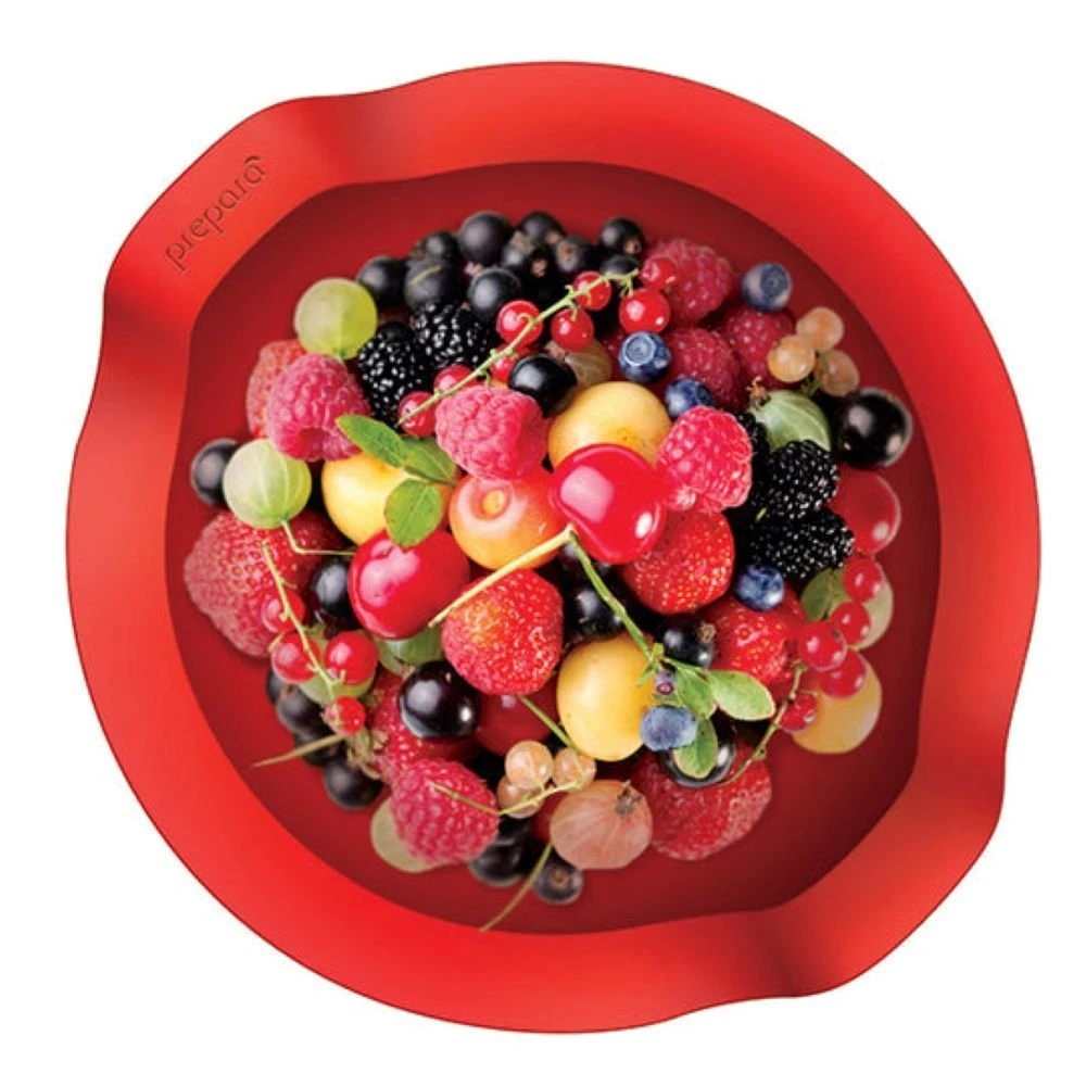 Prepara Berry Bowl | White/Red - Image 3
