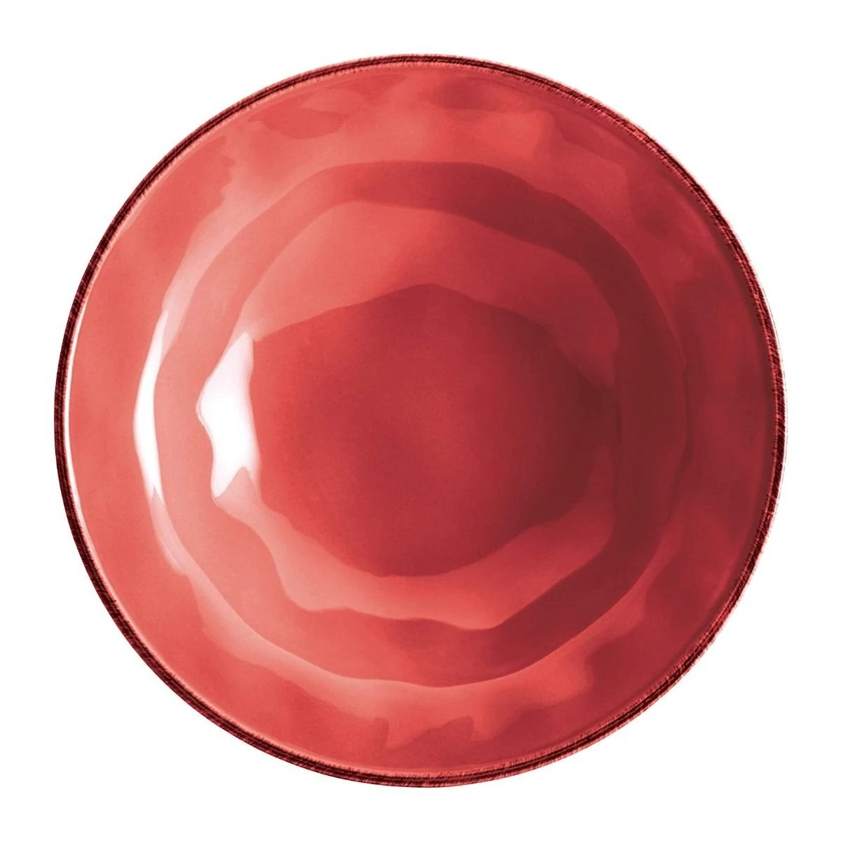 Rachael Ray Cucina Collection 10" Round Serving Bowl | Cranberry Red - Image 2