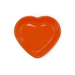 Fiesta® 19oz Medium Heart Bowl | Poppy