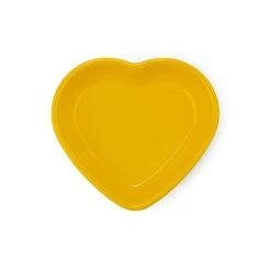 Fiesta® 19oz Medium Heart Bowl | Daffodil