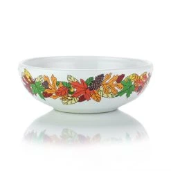 Fiesta® 38oz Medium Bistro Bowl | Fall Fantasy Brights