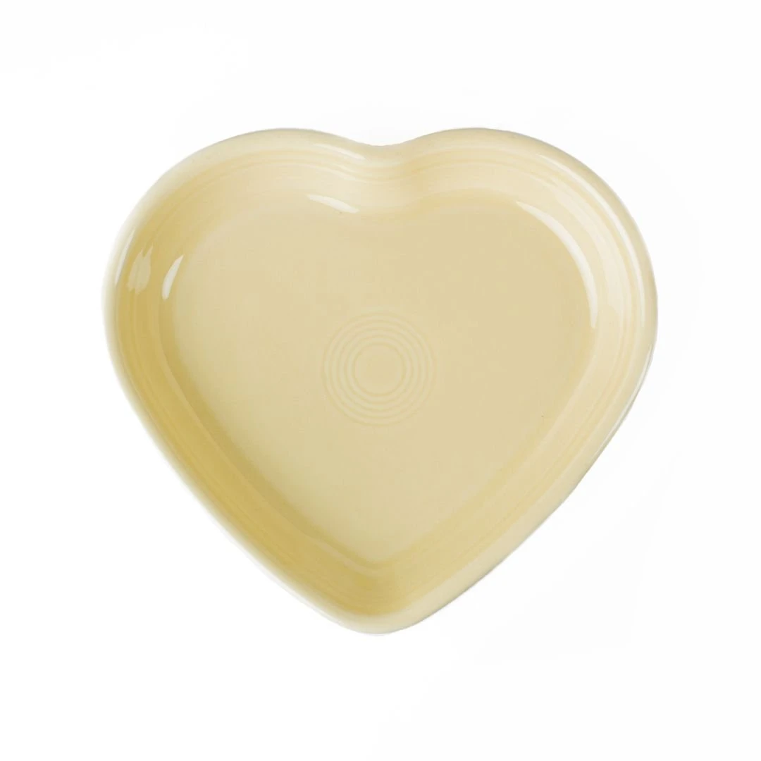 Fiesta® 26oz Large Heart Bowl | Ivory