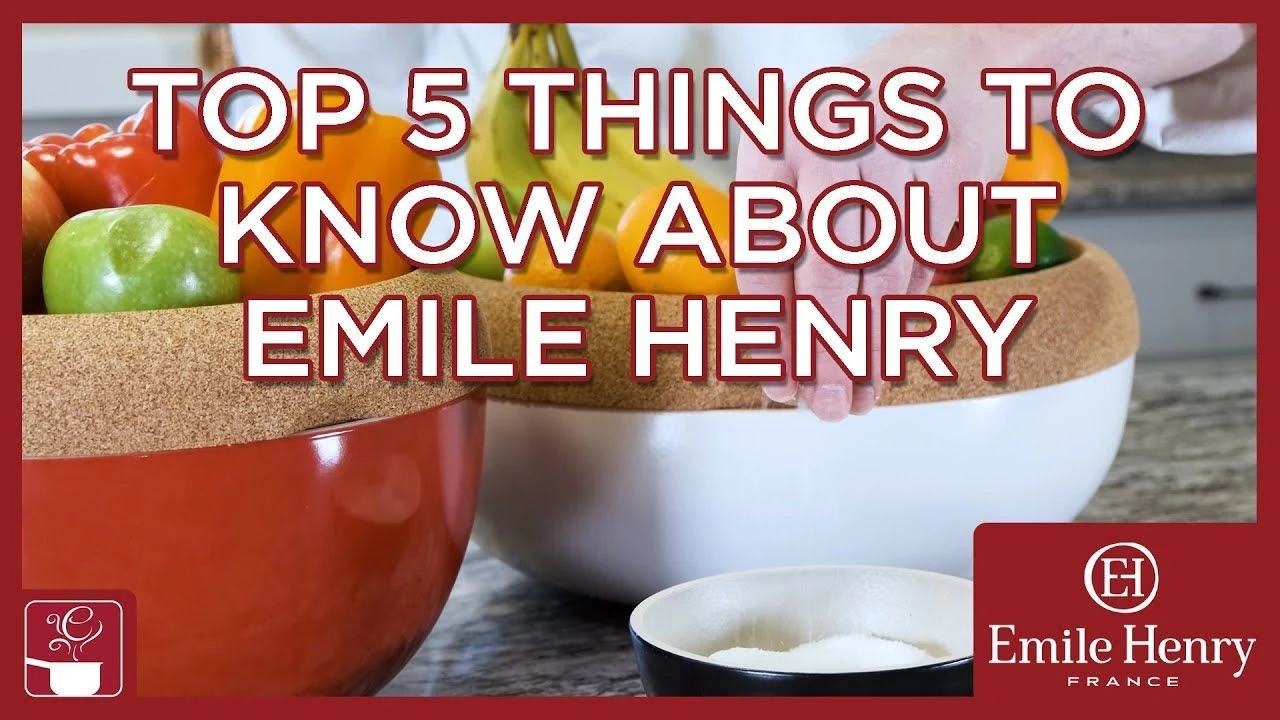 Emile Henry 8.5" X 2.75" Small Salad Bowl | Charcoal - Image 3