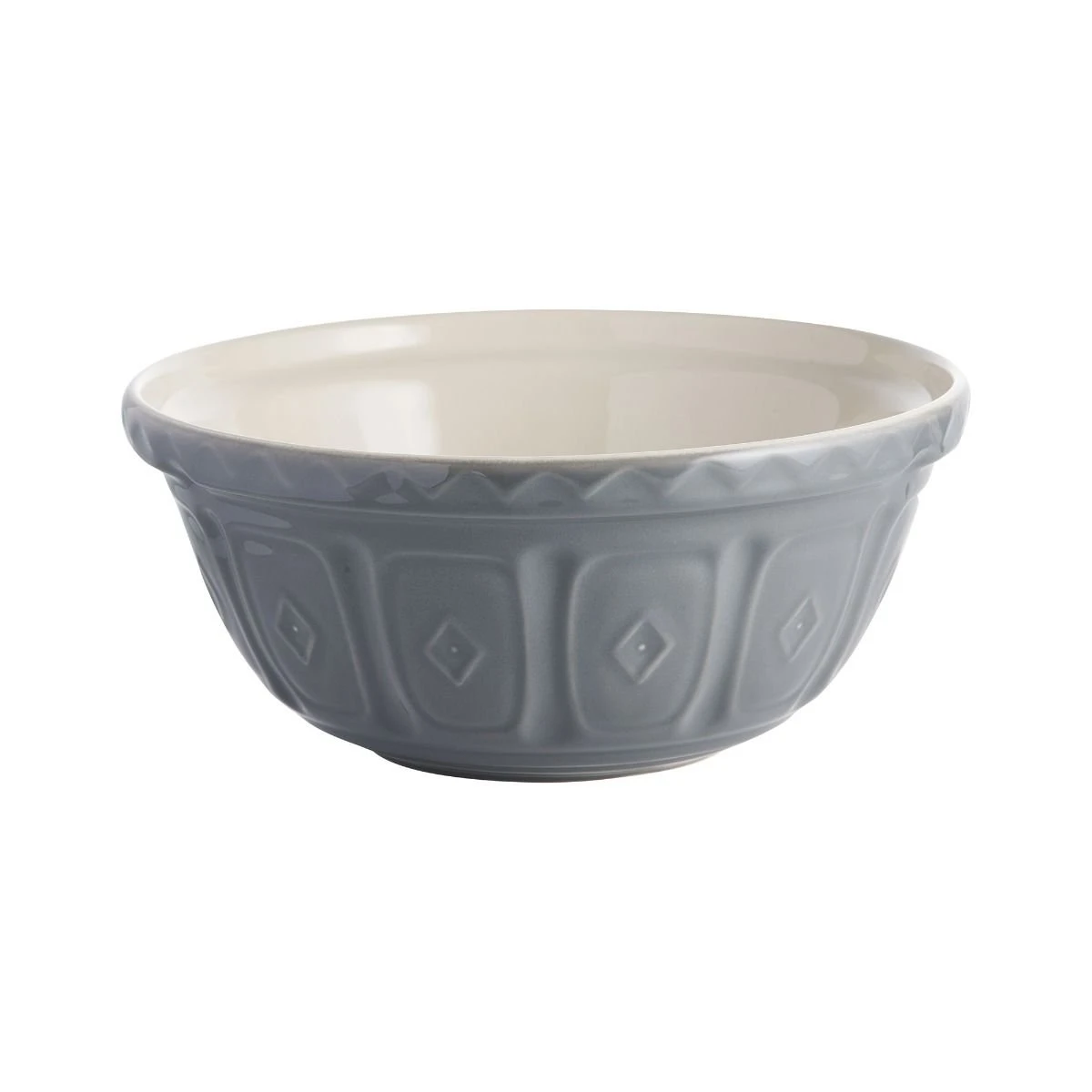 Mason Cash Color Mix S12 (4.25 Qt) Mixing Bowl | Grey