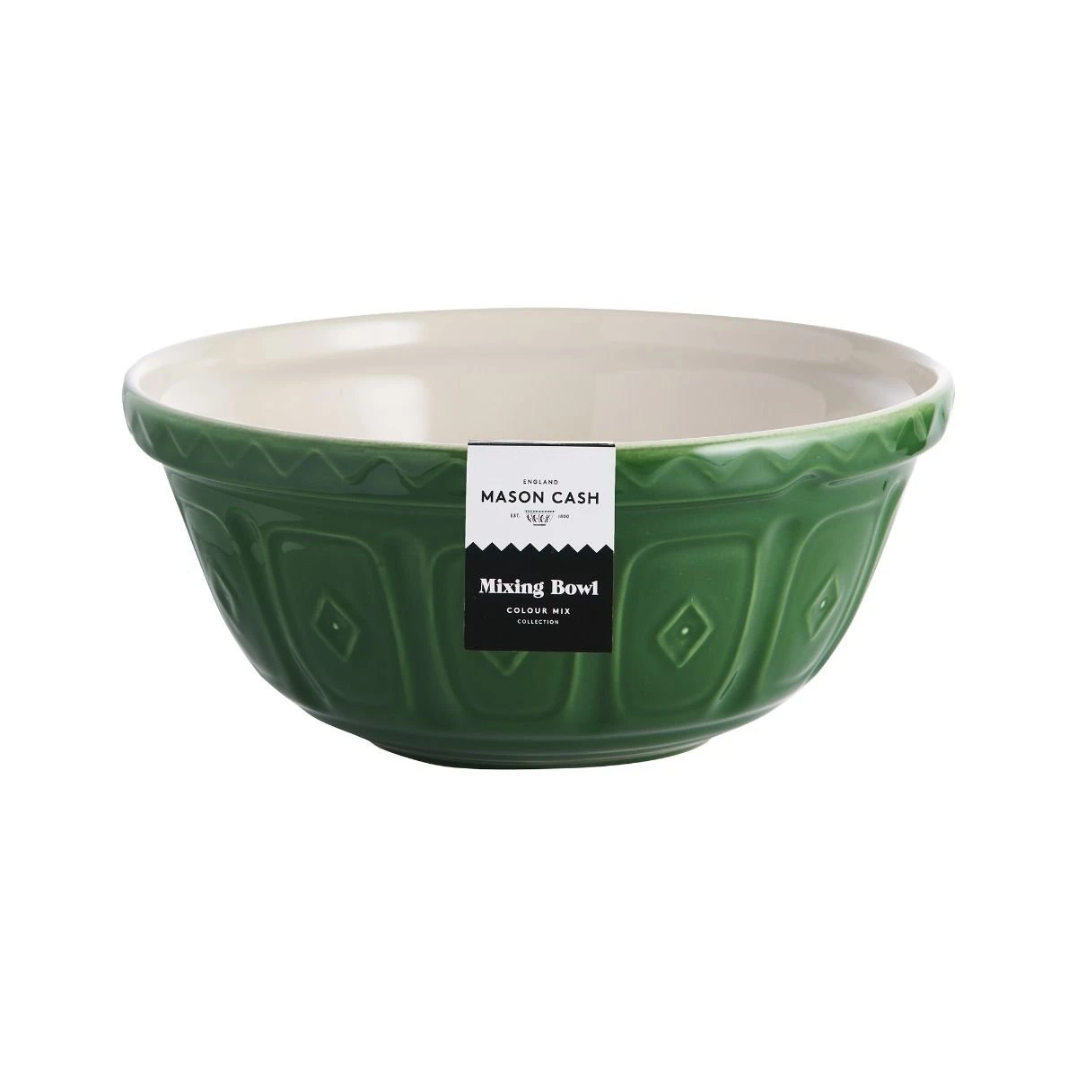 Mason Cash Color Mix S12 (4.25 Qt) Mixing Bowl | Green - Image 2