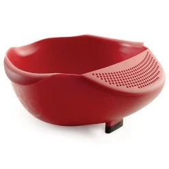 Serving Bowl With Strainer