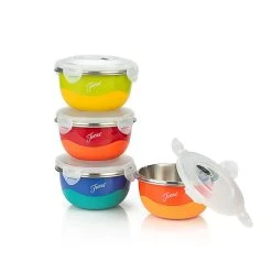 Fiesta® Prep Bowl Set | 8-Piece With Lids