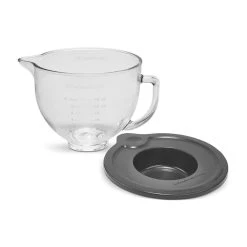 KitchenAid Stand Mixer Bowl Pack - Set Of 2 + Pouring Shield | Fits 4.5-Quart & 5-Quart KitchenAid Tilt-Head Stand Mixers