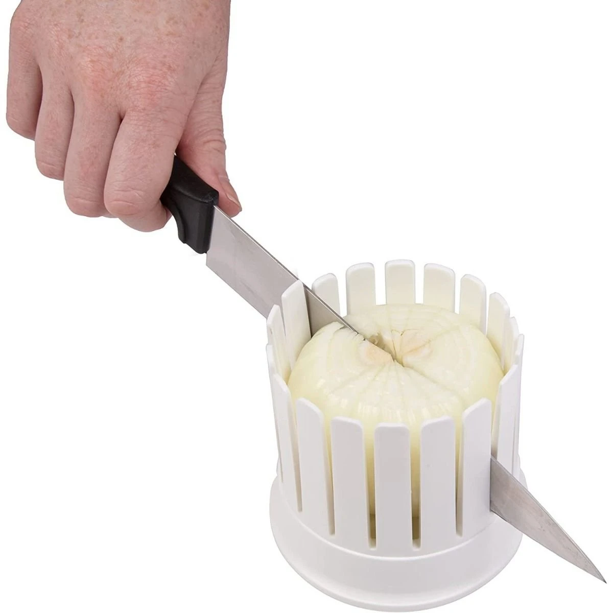 Cook's Choice Original Breader Bowl With Onion Blossom Maker - Image 6
