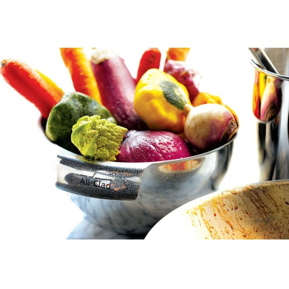 All-Clad Stainless Steel Mixing Bowl Set - Image 2