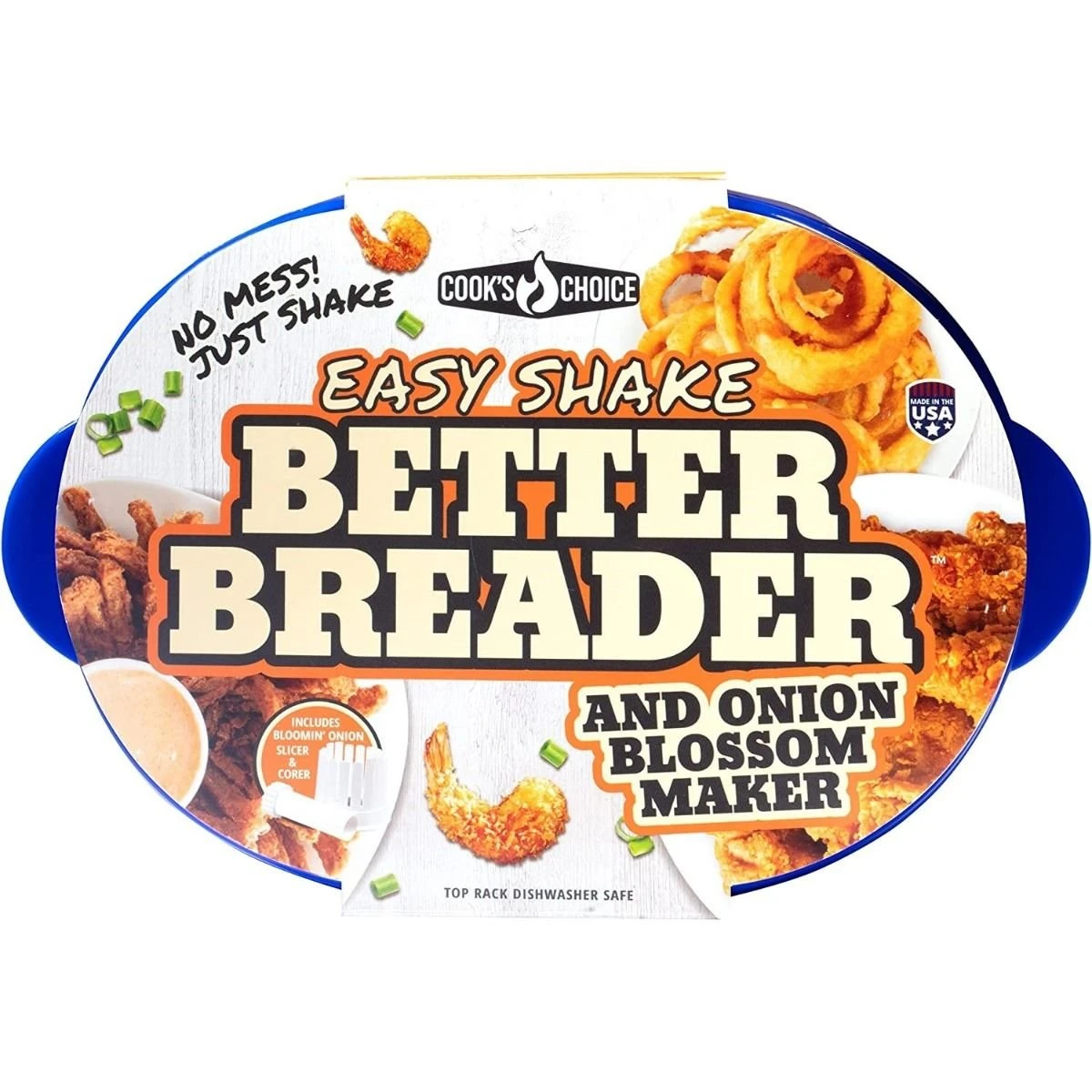 Cook's Choice Original Breader Bowl With Onion Blossom Maker - Image 3