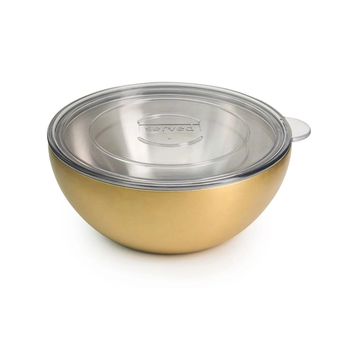 Served Large Serving Bowl (2.5 Quart) | Golden