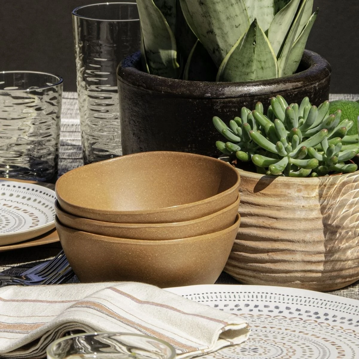 TarHong Planta Tabletop 6" Cereal Bowl | Matte Terracotta - Image 2