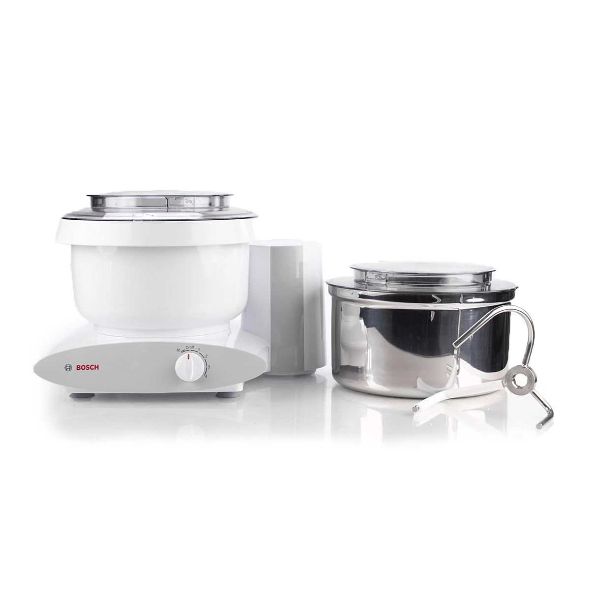 Bosch Universal Plus 6.5 Qt. Mixer + Stainless Steel Mixing Bowl