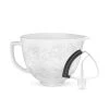 KitchenAid 5-Quart Whispering Floral Ceramic Bowl + Flex Edge Beater | Fits 4.5-Quart & 5-Quart KitchenAid Tilt-Head Stand Mixers