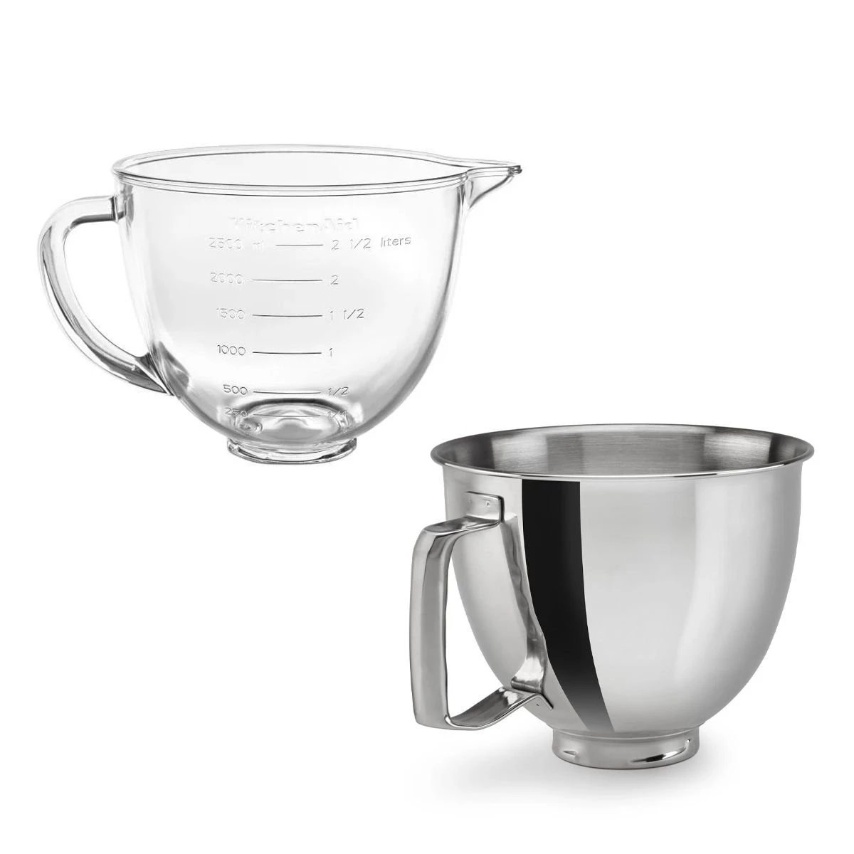 KitchenAid Stand Mixer Bowl Pack - Set Of 2 | Fits 3.5-Quart KitchenAid Artisan Mini Tilt-Head Stand Mixers - Image 2