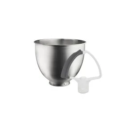 KitchenAid 3.5-Quart Brushed Stainless Steel Bowl + Flex Edge Beater | Fits 3.5-Quart KitchenAid Artisan Mini Tilt-Head Stand Mixers