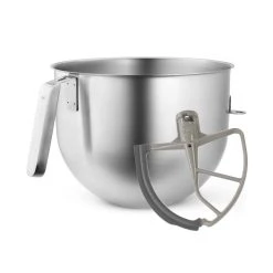 KitchenAid 7-Quart Commercial Mixer Bowl + Flex Edge Beater | Fits 7-Quart & 8-Quart KitchenAid Bowl-Lift Stand Mixers
