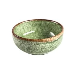 TeakHaus 11.5oz Ceramic Cabo Small Bowl | Green