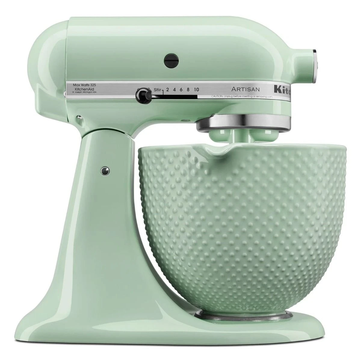 KitchenAid 5-Quart Dew Drop Ceramic Bowl | Fits 4.5-Quart & 5-Quart KitchenAid Tilt-Head Stand Mixers - Image 3