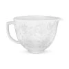 KitchenAid 5-Quart Whispering Floral Patterned Ceramic Bowl | Fits 4.5-Quart & 5-Quart KitchenAid Tilt-Head Stand Mixers