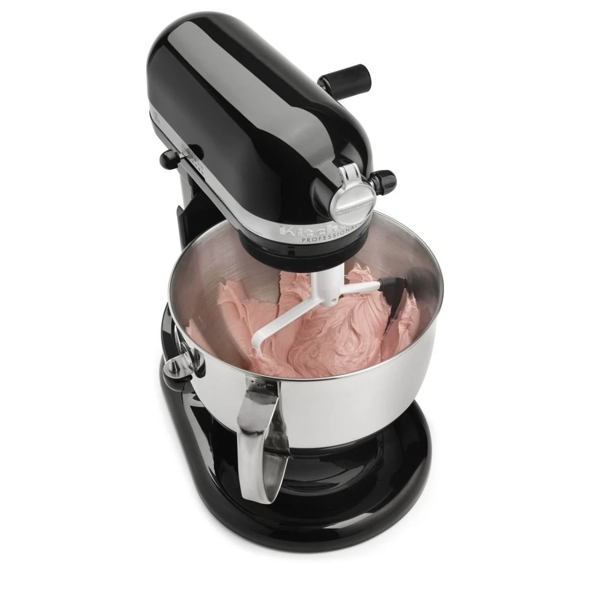 KitchenAid 6-Quart Stainless Steel Bowl W/Handle + Flex Edge Beater + Pouring Shield | Fits 6-Quart KitchenAid Bowl-Lift Stand Mixers - Image 5