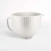 KitchenAid 5-Quart Classic Columns Ceramic Bowl | Fits 4.5-Quart & 5-Quart KitchenAid Tilt-Head Stand Mixers