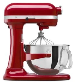 KitchenAid 6-Quart Pro 600 Bowl-Lift Stand Mixer | Empire Red