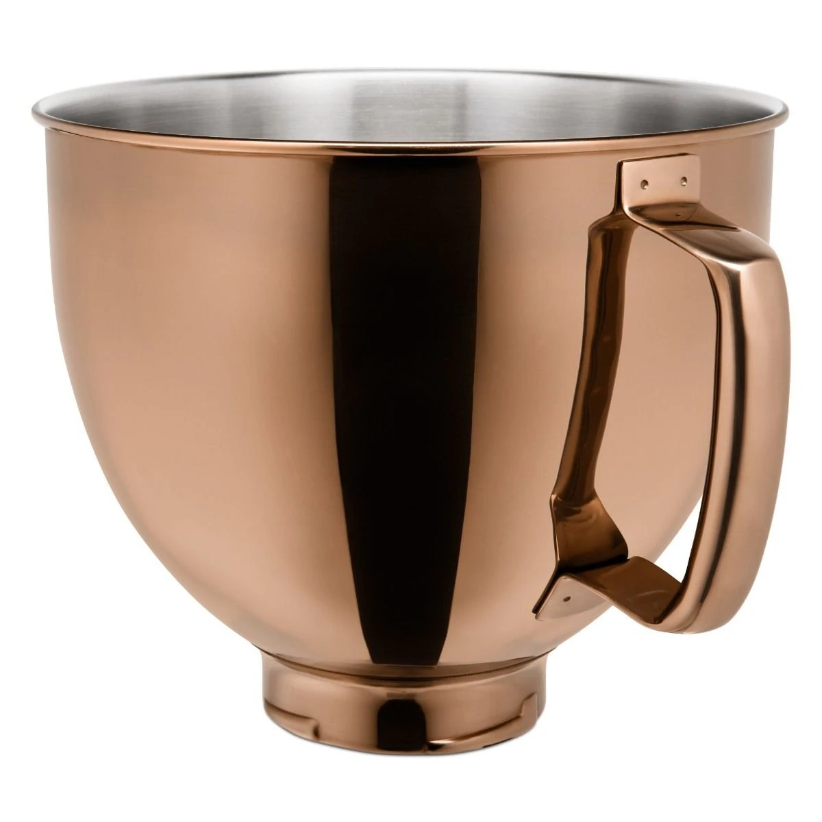 KitchenAid 5-Quart Radiant Copper Stainless Steel Metallic Bowl + Flex Edge Beater | Fits 4.5-Quart & 5-Quart KitchenAid Tilt-Head Stand Mixers - Image 2