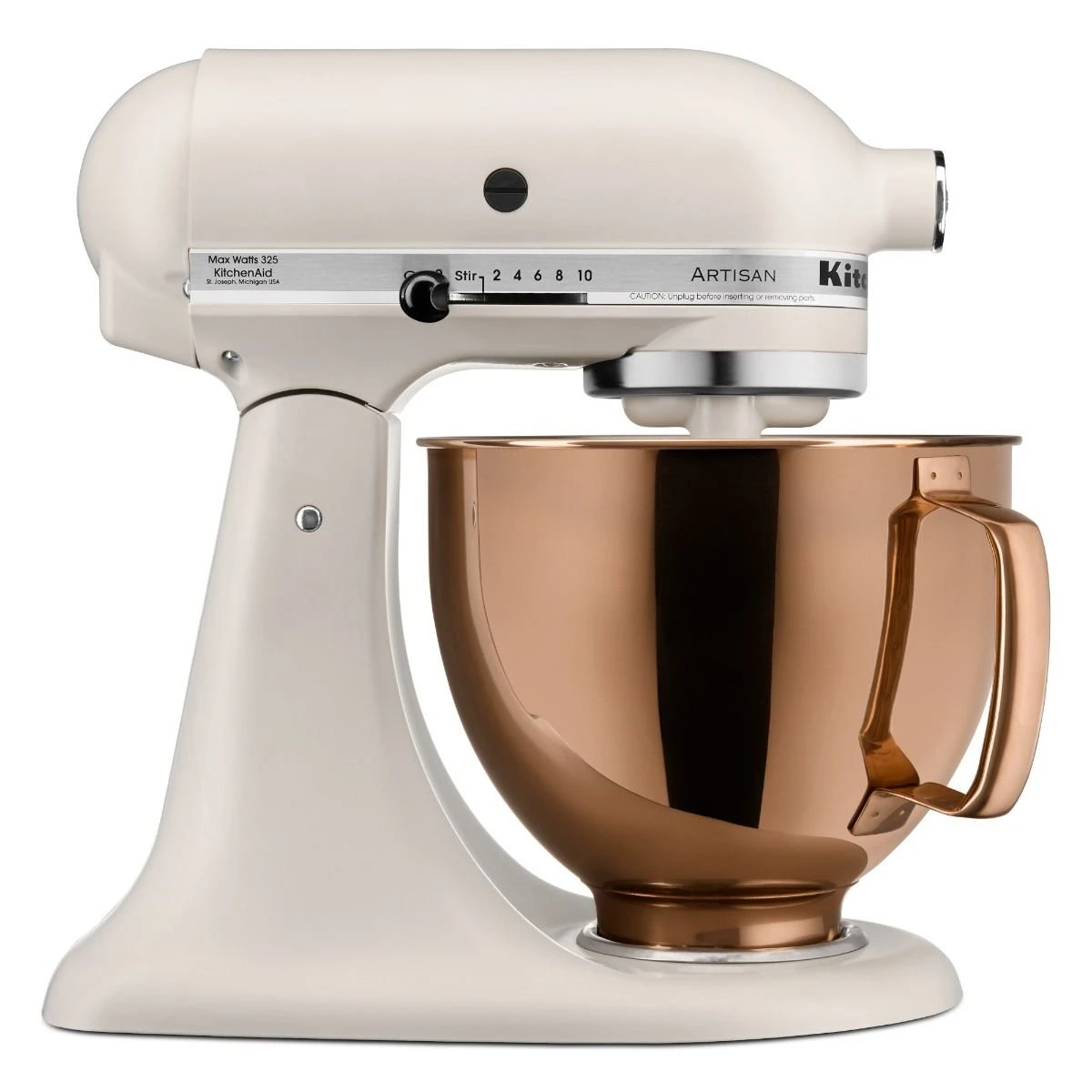 KitchenAid 5-Quart Radiant Copper Stainless Steel Metallic Bowl + Flex Edge Beater | Fits 4.5-Quart & 5-Quart KitchenAid Tilt-Head Stand Mixers - Image 6
