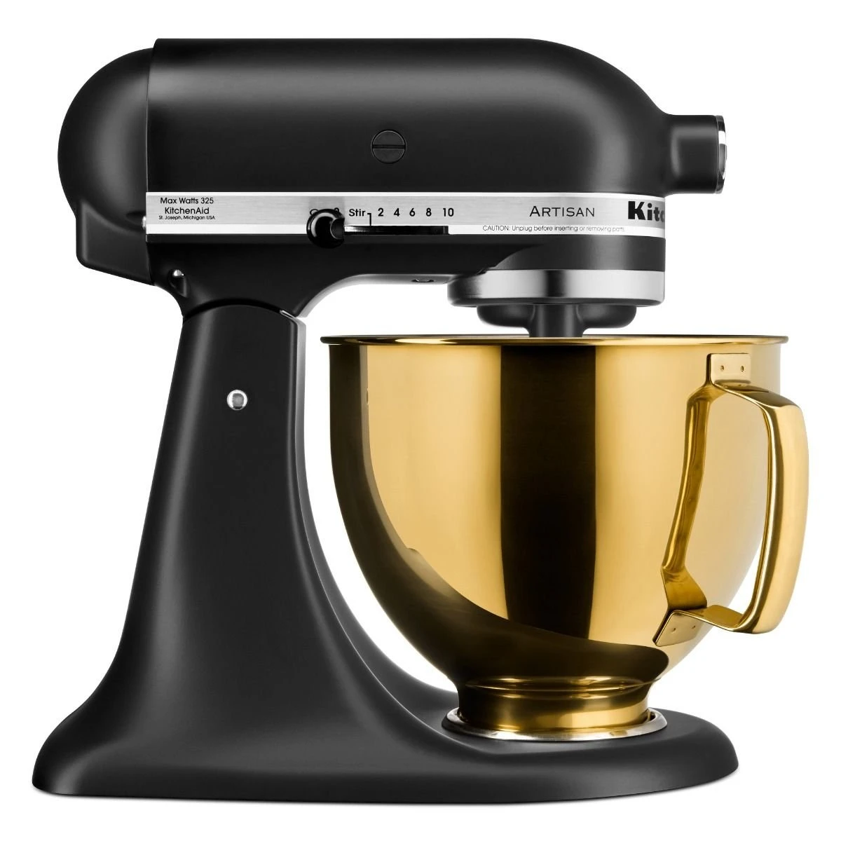 KitchenAid 5-Quart Radiant Gold Stainless Steel Metallic Bowl + Flex Edge Beater | Fits 4.5-Quart & 5-Quart KitchenAid Tilt-Head Stand Mixers - Image 6