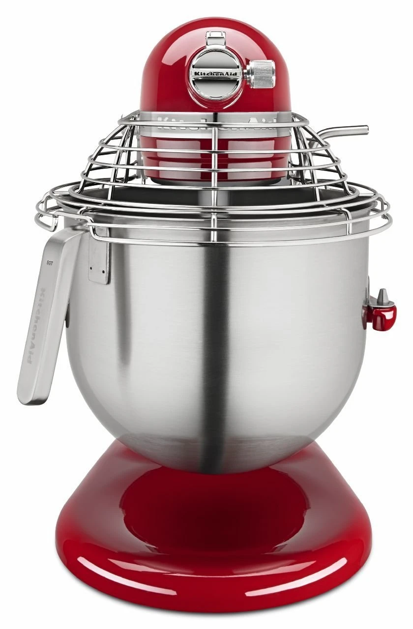 KitchenAid Commercial 8-Quart Bowl-Lift Stand Mixer With Bowl Guard | Empire Red - Image 2