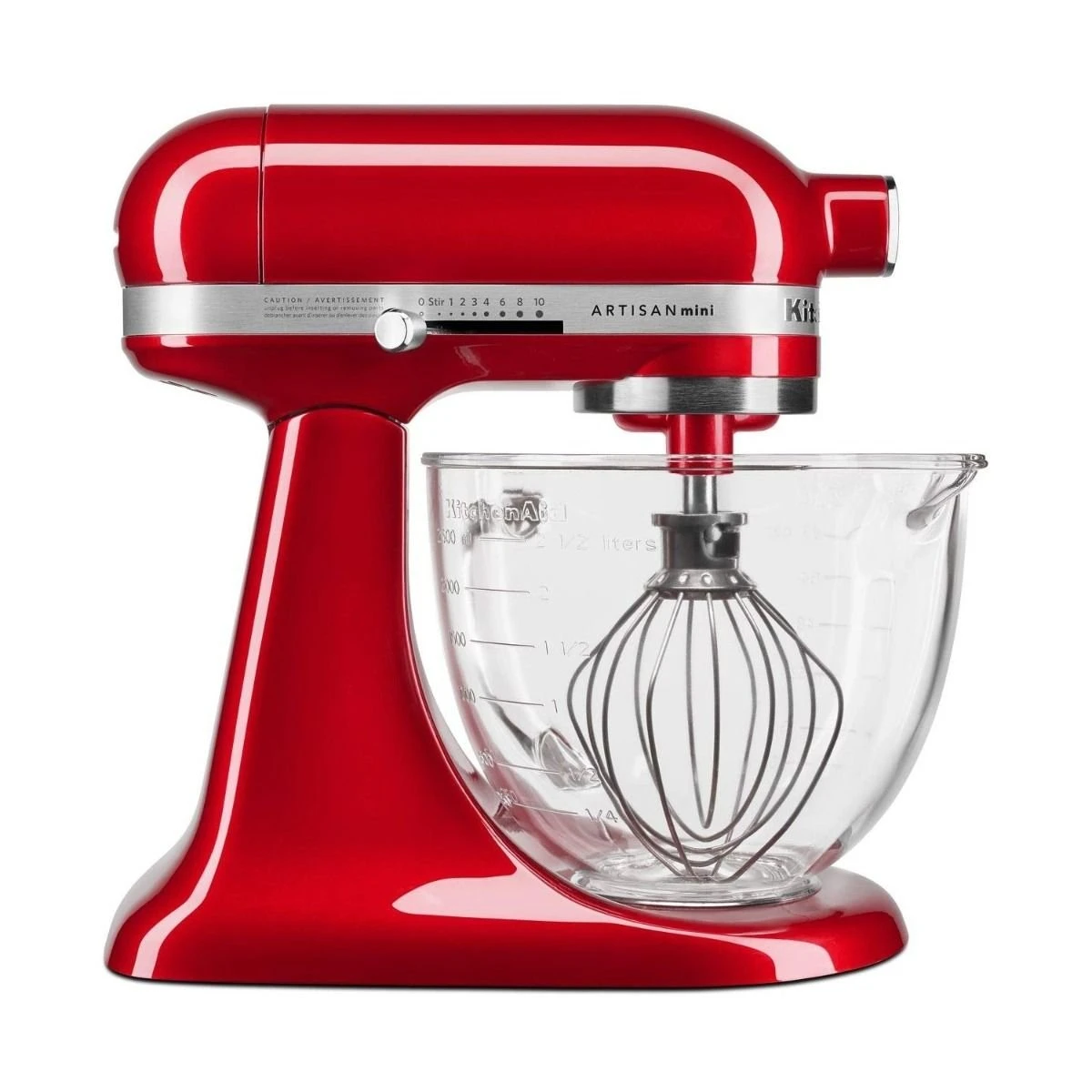 KitchenAid 3.5-Quart Glass Bowl | Fits 3.5-Quart KitchenAid Artisan Mini Stand Mixers - Image 2