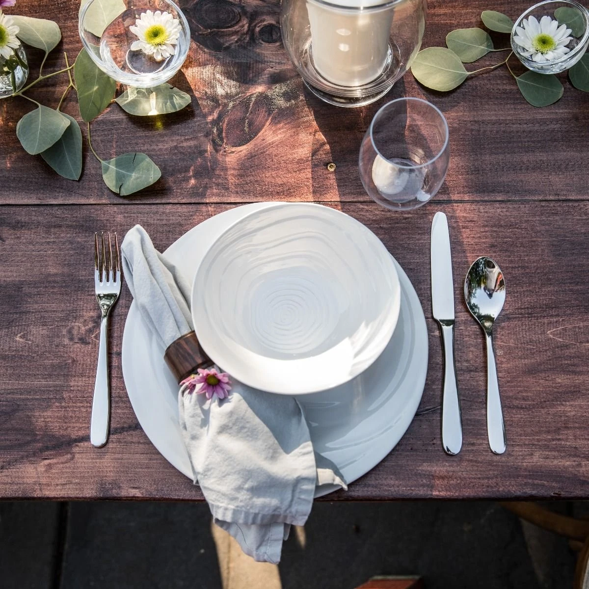 Fortessa Playa Blanca Melamine 7" Bowl | White Beach - Image 2