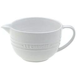 Le Creuset 2 Qt. Stoneware Batter Bowl | White