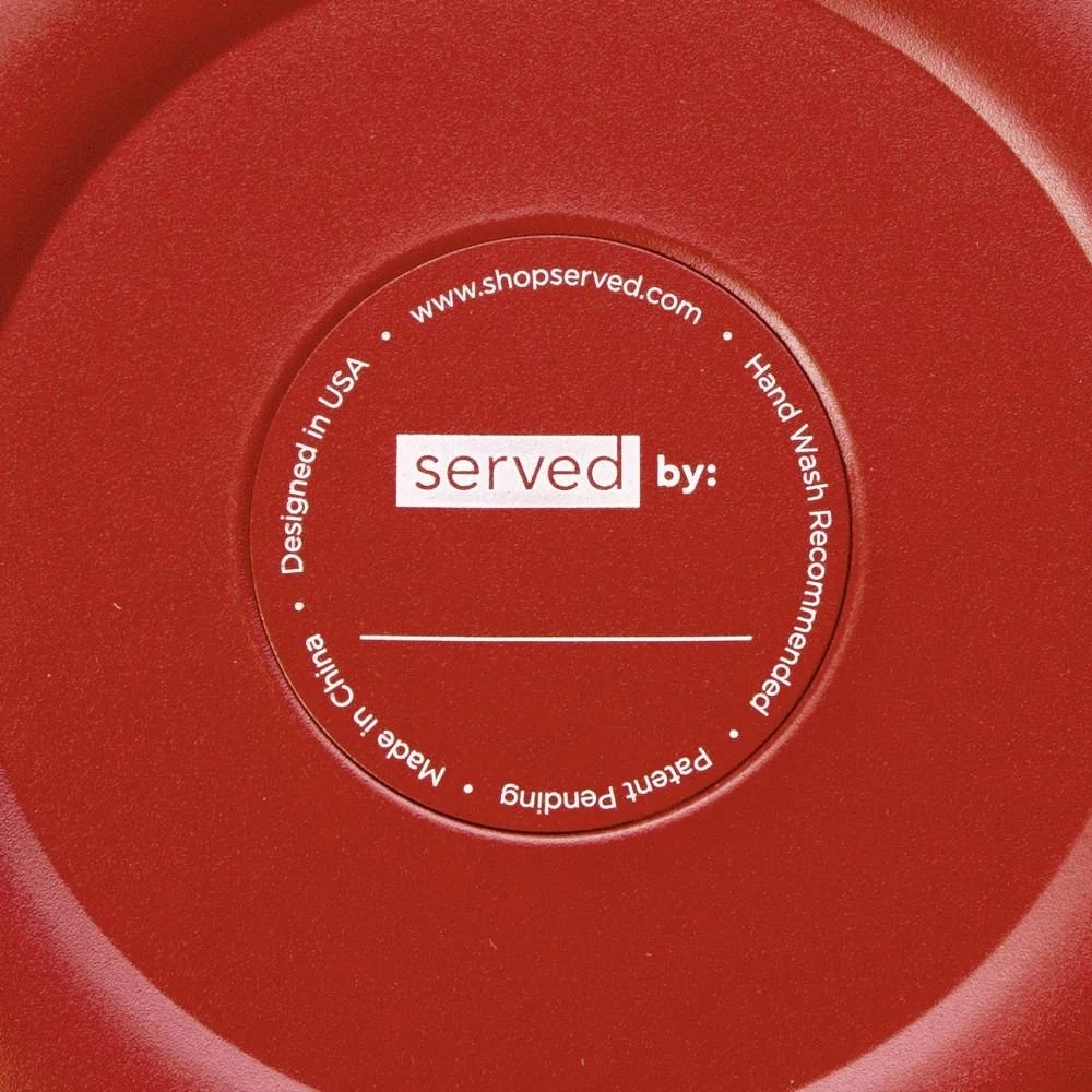 Served Large Serving Bowl (2.5 Quart) | Strawberry - Image 3