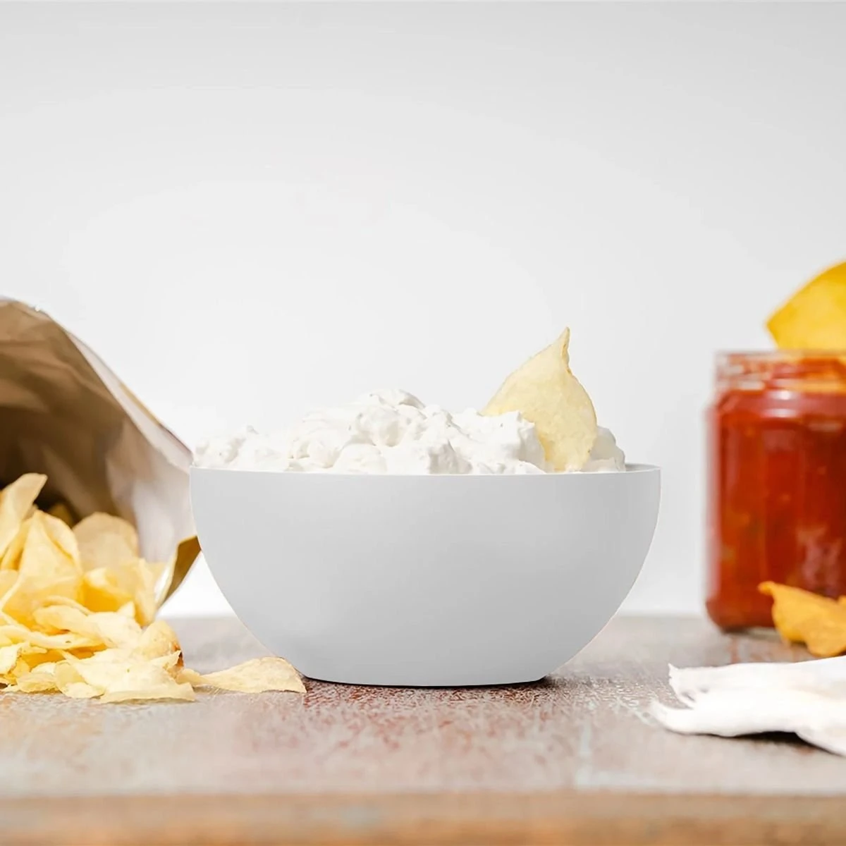 Served Small Serving Bowl (.625 Quart) | White Icing - Image 3