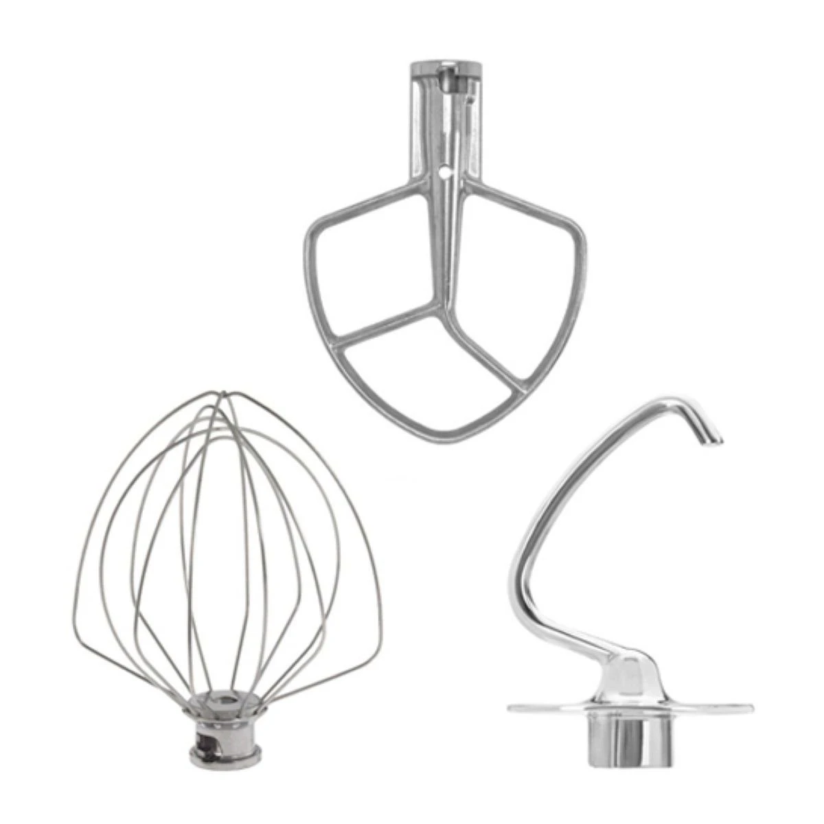 KitchenAid 5-Quart Stainless Steel Bowl + Stainless Steel Pastry Beater Accessory Pack | Fits 5-Quart KitchenAid Tilt-Head Stand Mixers - Image 2
