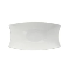 Fortessa Fiji 10.5" Rectangle Bowl | White